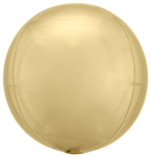 White Gold Circle Orbz Balloon 16" | 1 ct - Zurchers