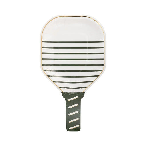 White Paddle Shaped Paper Plate 10" | 8 ct - Zurchers