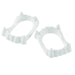 White Plastic White Vampire Fangs | 1ct - Zurchers