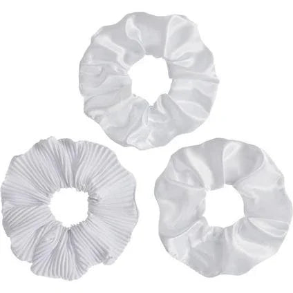White Scrunchies | 3 pc - Zurchers
