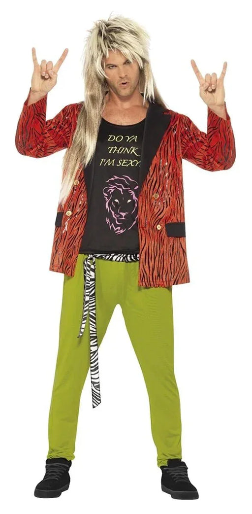 80s Rockstar Costume XXL | 1ct - Zurchers