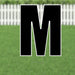 Yard Card Black Letter 21.5" | 1ct - Zurchers