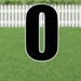 Yard Card Black Letter 21.5" | 1ct - Zurchers
