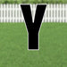 Yard Card Black Letter 21.5" | 1ct - Zurchers