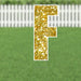 Yard Card Gold Letter 21.5" | 1ct - Zurchers