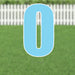 Yard Card Light Blue Letter 21.5" | 1ct - Zurchers
