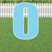 Yard Card Light Blue Number/Symbol 21.5" | 1ct - Zurchers