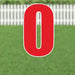 Yard Card Red Letter 21.5" | 1ct - Zurchers