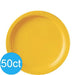 Yellow Sunshine Lunch Paper Plates 8.5" | 50ct - Zurchers