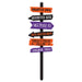 Halloween Directional Yard Sign 47.25" | 1ct - Zurchers