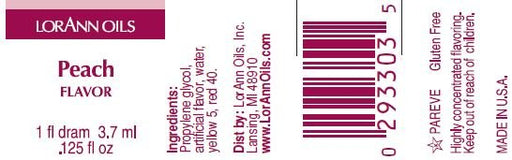 LorAnn Peach Flavor 1 dram | 2ct - Zurchers