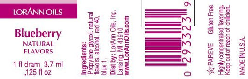 LorAnn Blueberry Flavor, Natural 1 dram | 2ct - Zurchers