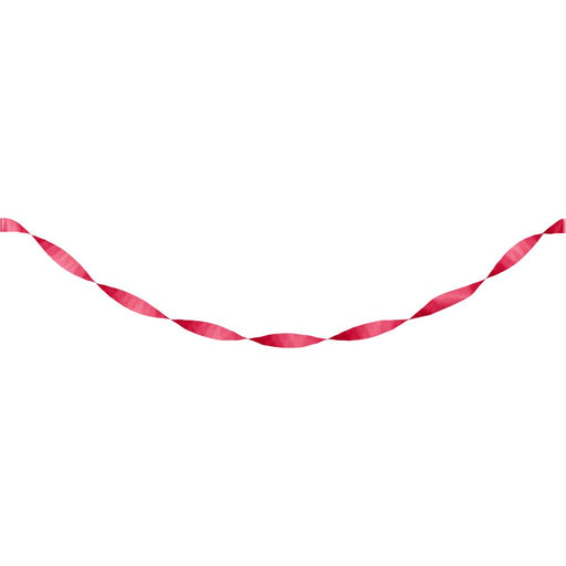 Classic Red Crepe Paper Streamer 81ft | 1ct - Zurchers