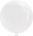 Clear Round SuperShape Bubble Balloon 36" | 1 ct - Zurchers
