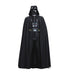 Cutout standee of Darth Vader dressed in black armor and a cape, standing upright with his hands resting on his belt.