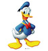  Cardboard cutout of Donald Duck standing with hands on hips, smiling confidently. He is wearing a blue sailor shirt with yellow trim, a red bow tie, and a blue hat.