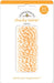 Package of Doodlebug Design Inc. chunky twine in tangerine color, 20 yards long, featuring a thick orange and white twisted design.