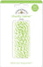 Package of Doodlebug Design Inc. chunky twine in limeade color, 20 yards long, featuring a thick light green and white twisted design.