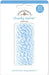Package of Doodlebug Design Inc. chunky twine in bubble blue color, 20 yards long, featuring a thick light blue and white twisted design.