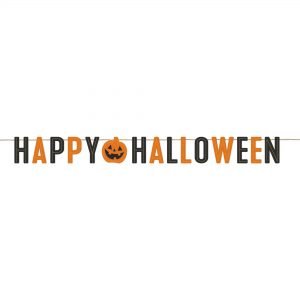 Halloween Felt Happy Halloween Banner | 1ct - Zurchers
