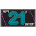Finally 21 Horizontal Banner | 1 ct - Zurchers