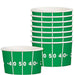 Football Field Treat Cups 9.5oz | 8ct - Zurchers