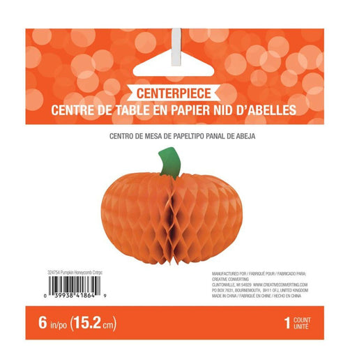 Pumpkin Centerpiece Orange 6" | 1ct - Zurchers