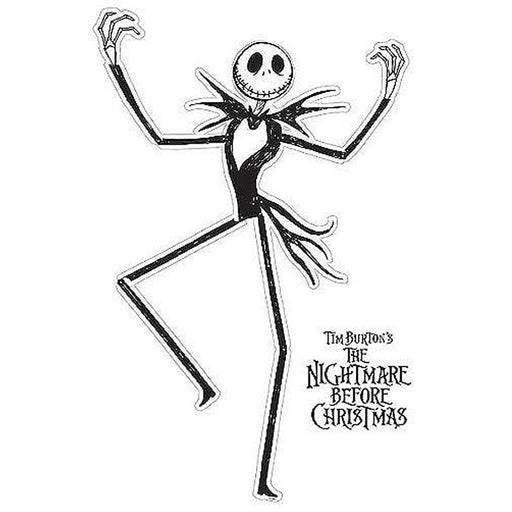 The Nightmare Before Christmas, Jack 4ft Jointed Cut Out - Zurchers