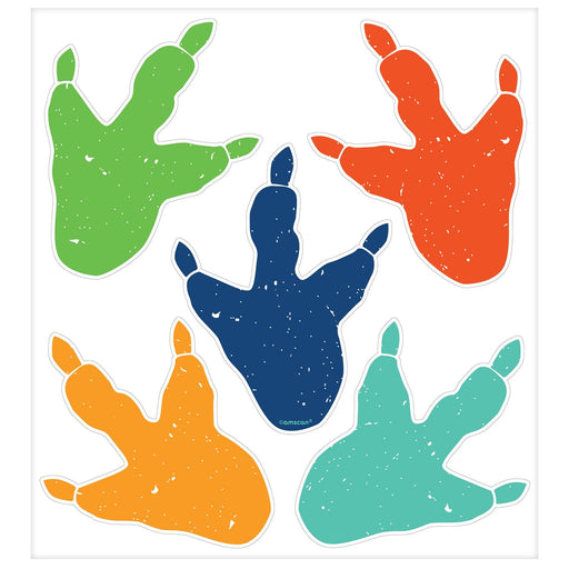Dino - Mite Vinyl Footprints | 10 pcs - Zurchers