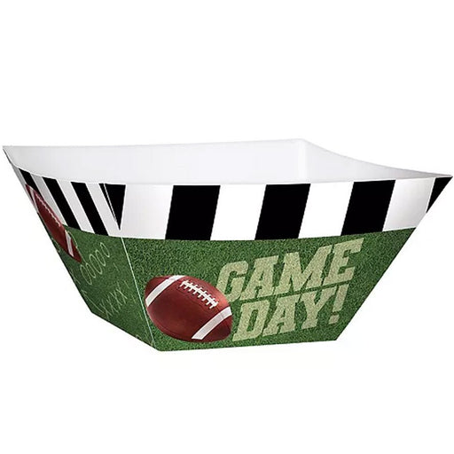 Go Fight Win Game Day Football Snack Bowls | 3ct - Zurchers