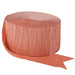 Rose Gold Crepe Paper Streamer | 81' - Zurchers