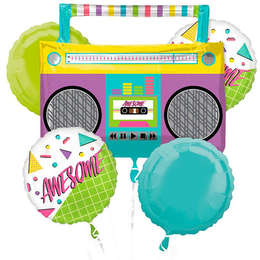 Awesome Party Mylar Balloon Bouquet | 5 pcs - Zurchers