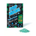 Black packet of Pop Rocks Tropical Punch popping candy featuring teal palm leaf graphics, light blue 'Pop Rocks' logo, and yellow 'Taste the Explosion' label – marked 'Tropical Punch Artificially Flavored Popping Candy' with net weight 0.33 oz – shown with a small pile of blue-green popping candy outside the pack – fun fizzy treat perfect for parties, candy buffets, and tropical-themed events.