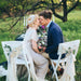 Gold Laser Cut Mr and Mrs Chair Signs | 1 pr - Zurchers
