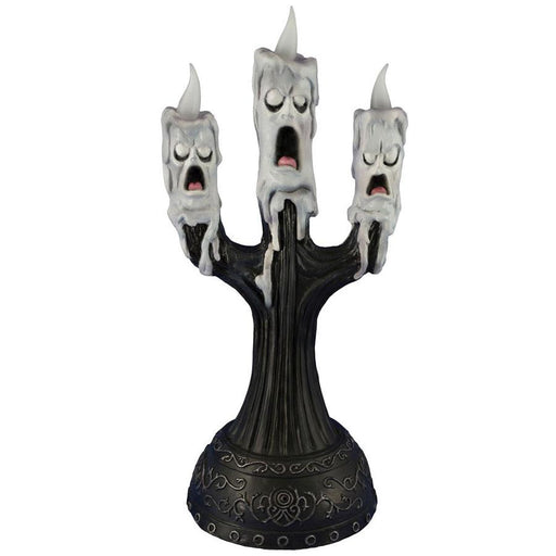 Ghost Candle With Faces Animated Prop 15" | 1 ct - Zurchers