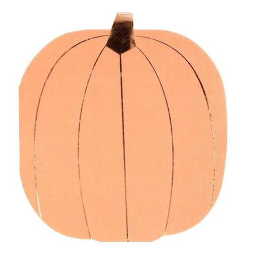 Pastel Halloween Pumpkin Napkins 6.5" | 16ct - Zurchers