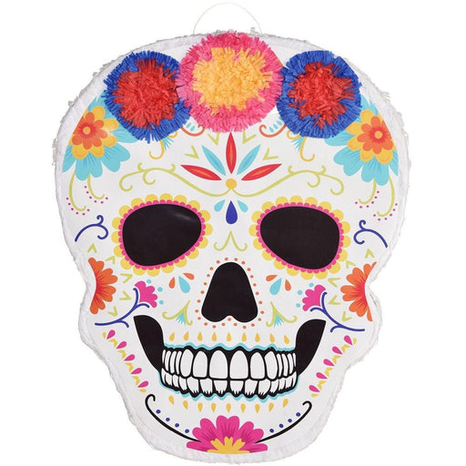 Halloween Day of The Dead Sugar Skull Piñata 21" | 1ct - Zurchers