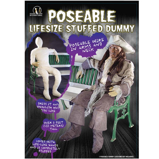 Dummy Poseable With Hands & Arms 6' | 1ct - Zurchers