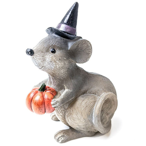 Resin Halloween Mouse Figurine 4.5" | 1ct - Zurchers