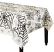 Halloween Spiderweb Clear Plastic Tablecover 54in x 108in | 1ct - Zurchers