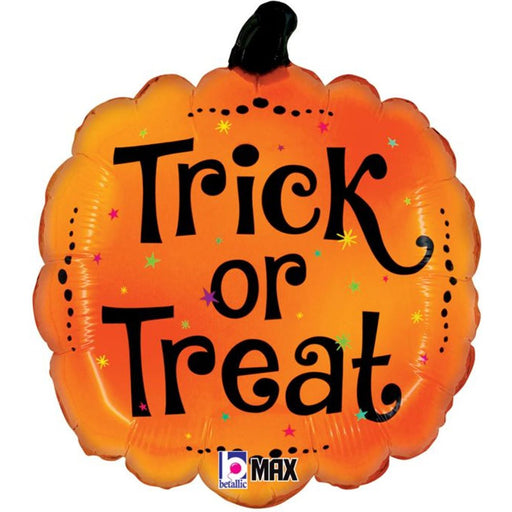 Halloween Trick or Treat Pumpkin Mylar Balloon 18" | 1ct - Zurchers