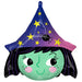 Witch Shaped Mylar Balloon 18" | 1ct - Zurchers