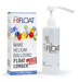 Ultra Hi-Float balloon treatment kit showing a pump bottle and a retail box. The box is decorated with colorful balloons in red, yellow, green, blue, purple, white, and orange. Text on the box reads: 'Make Helium Balloons Float Longer – Up to 25 Times Longer!' with safety and usage info printed along the bottom edge.