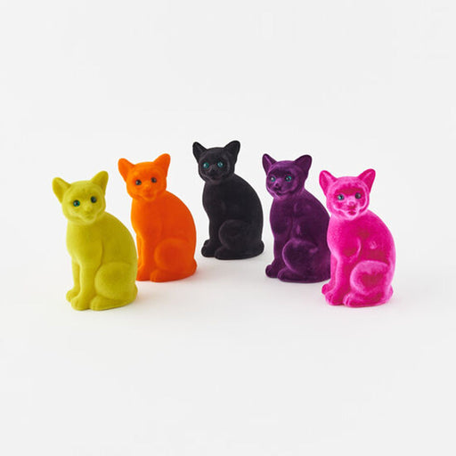 8in Small Flocked Cat | 1 ct - Zurchers