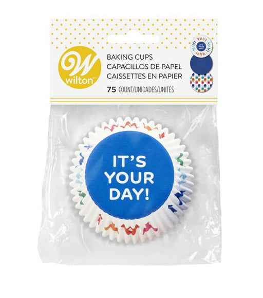 Standard Baking Cups IT'S YOU DAY 75pcs |1 ct - Zurchers