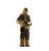 Cutout standee of Chewbacca from Star Wars, depicted as a tall Wookiee with brown fur, wearing a bandolier and carrying a bowcaster.