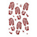 Halloween Bloody Footprints Floor Graphics | 1sheet - Zurchers