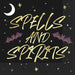 Halloween Celestial "Spells and Spirits" Lunch Napkins | 16ct - Zurchers