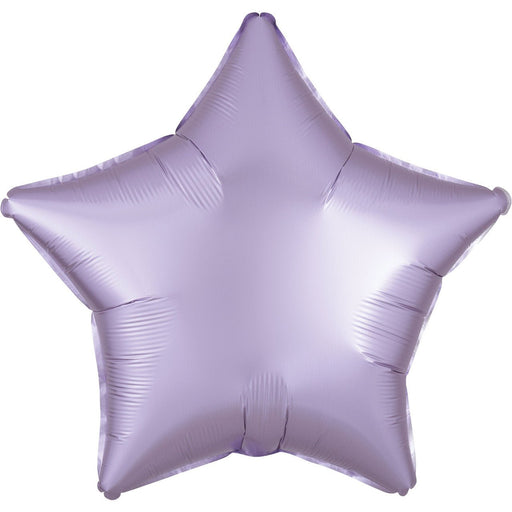 Star Lilac satin mylar balloon 18" | 1 ct - Zurchers
