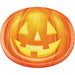 Halloween Pumpkin Party Oval Platters 12" | 8ct - Zurchers